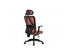 Silla de oficina giratoria con reposabrazos y reposacabeza
