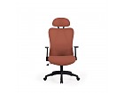 Silla de oficina giratoria con reposabrazos y reposacabeza