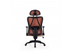 Silla de oficina giratoria con reposabrazos y reposacabeza