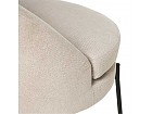 Butaca de sillón redondo con respaldo