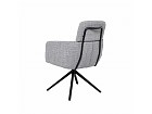 Silla giratoria acolchada con reposacabezas