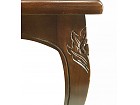 Conjunto tres mesitas madera de Caoba