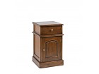 Mesita de noche madera de Caoba un cajón y una puerta