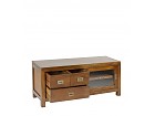 Mueble TV colonial con 3 cajones y puerta