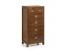 Chiffonier de madera 6 cajones caoba