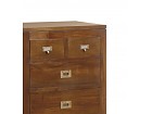 Chiffonier de madera 6 cajones caoba