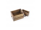 Chiffonier de madera 6 cajones caoba