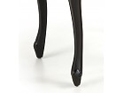 Mesita negra vintage patas Isabelinas