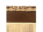 Espejo Rattan cuadros 150 cm