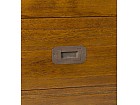 Mueble escalera a la izquierda de madera con cajones