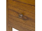 Mueble escalera a la izquierda de madera con cajones