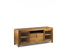 Mueble bajo para TV de madera de mindi
