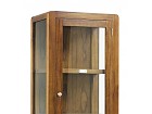 Vitrina colonial estrecha madera de Mindi