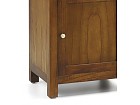 Vitrina colonial estrecha madera de Mindi