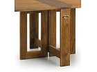 Mesa plegable abatible de madera 