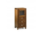 Mueble auxiliar tres cajones y puerta abatible