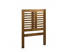 Cabecero madera cama individual