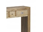 Consola tres cajones madera de Mindi