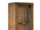 Vitrina puertas cristal y 4 cajones