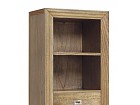 Librería estrecha madera de Mindi