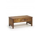 Mesa de centro elevable con dos cajones