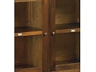Aparador madera 3 puertas acristaladas y 6 cajones