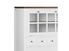 Cómoda con cajones y puerta abatible con estante