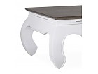 Mesa centro madera con patas Isabelinas 