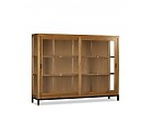 Vitrina con puertas correderas de cristal