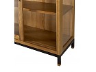Vitrina con puertas correderas de cristal