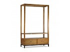 Mueble auxiliar colgador con dos cajones