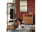 Mueble auxiliar colgador con dos cajones