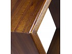 Estante hexagonal madera de Mindi