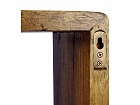 Estante cuadrado madera de Mindi
