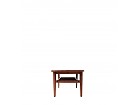 Mesa de centro con estante colonial