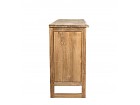 Aparador minimal de madera de teka con puertas y cajones