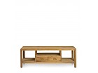 Mueble Tv madera de Teka con dos cajones