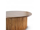 Mesa de centro redonda diseño mindi