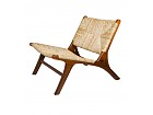 Sillón bajo madera de Teka