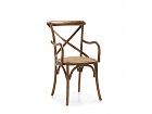 Sillón madera de Roble combinado con Ratan