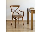 Sillón madera de Roble combinado con Ratan