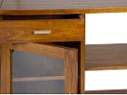 Mueble auxiliar de madera de mindi