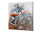 Cuadro óleo moto Harley