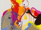 Cuadro abstracto de colores A