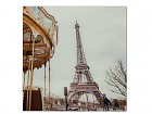 Cuadro digital sobre vidrio Torre Eiffel París