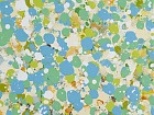 Cuadro pintado al óleo flores verdes