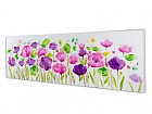 Cuadro rectangular flores al óleo B