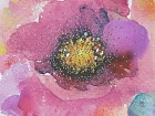 Cuadro de lona con diamantes flores A