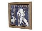 Cuadro vidrio y MDF Marilyn Monroe