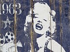 Cuadro vidrio y MDF Marilyn Monroe